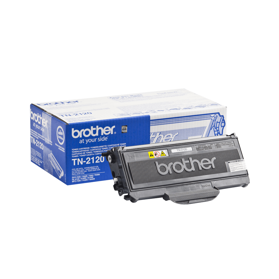 Brother TN2120 Kit toner, 2.600 Feuilles ISO/IEC 19752 pour Brother HL
